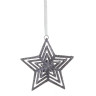 Подвеска звезда HOUSE OF SEASONS, Ø 15 см, цвет серый 83270